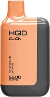 Фото  HQD CLICK Устройство + картридж Кислые мармеладные червячки (5500 затяжек) 