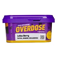 Фото  Overdose с ароматом Лотос, вишня, земляника (Lotus Berry), 200гр. 