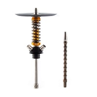 Фото  Кальян MAMAY CUSTOMS Coilover Micro золото-бронза (без колбы) 