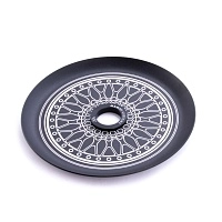 Фото 2 Кальян MAMAY CUSTOMS Coilovers MINI бело-оранжевый (грав. BBS) (без колбы) 