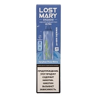 Фото  LOST MARY ULTRA Голубая Роза Мята (6000 затяжек) 