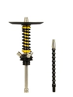 Фото 1 Кальян MAMAY CUSTOMS Coilover Micro чёрно-жёлтый (без колбы) 