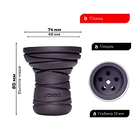 Фото 1 Чашка KONG TURKISH BOY BLACK 