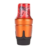 Фото 2 Мундштук CWP BULLET #4 Оранжевый с серым 