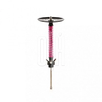 Фото 2 Кальян MAMAY CUSTOMS Coilovers черно-розовый ф (без колбы) 7 