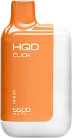 Фото  HQD CLICK Устройство + картридж Манго (5500 затяжек) 
