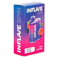 Фото  INFLAVE SPIN Дикие ягоды (8000 затяжек) 