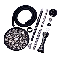 Фото 4 Кальян Alpha Hookah X SS fakes (без колбы) 
