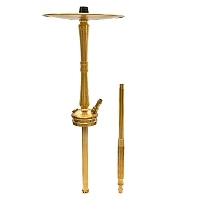 Фото 1 Кальян Hoob Go Pro | Фиксированное блюдце | Золото 