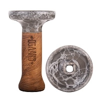 Фото  Чашка Облако Phunnel S Glaze Top серо-белый мрамор 