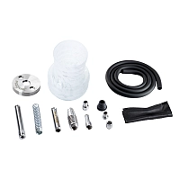 Фото 4 Кальян Pizduk Hookah (red-bag) белая колба 