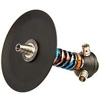 Фото 3 Кальян MAMAY CUSTOMS Coilover Micro золотой сплеш-голубой камуфляж (без колбы) 