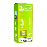 Фото  Картридж MIKING Cola Lime Kiwi (5500 затяжек) 