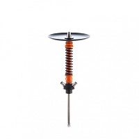 Фото  Кальян MAMAY CUSTOMS Coilovers MINI оранжево-чёрный (без колбы) 
