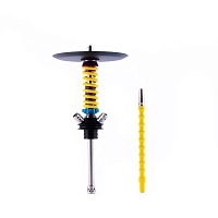 Фото  Кальян MAMAY CUSTOMS Coilover Micro космос-жёлтый (без колбы) (гр. Космос) 