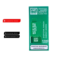 Фото 1 MIKING POD-система + картридж Energy Lemon (5500 затяжек) 