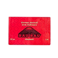 Фото 1 Уголь Bau Bau кокосовый 72 шт красный (25 мм) 