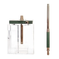Фото 1 Кальян Hoob Atom British Racing Green x Bronze 