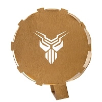 Фото 2 Колпак Tortuga Киборг золотой 