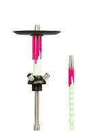 Фото 1 Кальян MAMAY CUSTOMS Flow фисташко-фуксия (без колбы) 