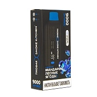 Фото  TIKOBA X SMOKE KITCHEN SOLO Мандарин Лесные ягоды 9000 затяжек 