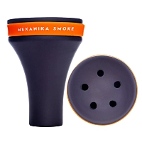 Фото 2 Чашка Mexanika Fancy (чёрная с оранжевым) 