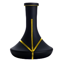 Фото 1 Колба Vessel Glass Крафт полоски жёлтые (1-172) 