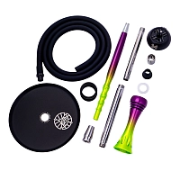 Фото 4 Кальян Alpha Hookah X tropical candy (без колбы) 