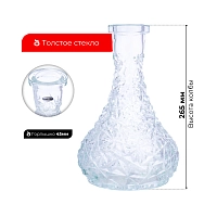 Фото 3 Колба Vessel Glass Капля кристалл прозрачный 