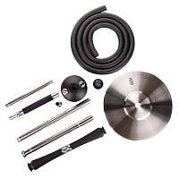 Фото 3 Кальян Hoob Go Чёрный x Нержавеющая сталь 