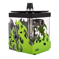 Фото 2 Кальян Alpha Hookah SMART EXZO Tribal (Lime) 
