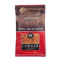 Фото  Табак курительный тонкорезаный CORSAR OF THE QUEEN CHERRY 35гр 