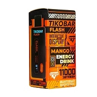 Фото  TIKOBAR FLASH Манговый Энергетик 11000 затяжек 