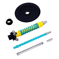 Фото 4 Кальян MAMAY CUSTOMS Coilovers MINI жёлто-мятный (без колбы) 