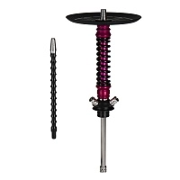 Фото 1 Кальян MAMAY CUSTOMS Coilovers MINI розовый лак - черный (грав.Work) (без колбы) 