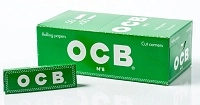 Фото  Бумага для самокруток OCB №8 GREEN (50шт/50) 