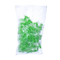 Фото 3 Мундштуки одноразовые САЛАТОВЫЕ (100 шт) 