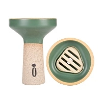 Фото  Чашка Облако Trio Line зелёный матовый 