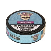 Фото 2 Табак жевательный Killer Dry с ароматом Баблгам Strong 10 гр 