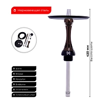 Фото 3 Кальян Alpha Hookah X bronze (без колбы) 
