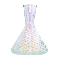 Фото 1 Колба Vessel Glass Елка Кристалл перламутр 