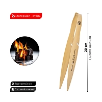 Фото 2 Щипцы Mr. Wood Gold 