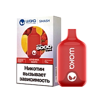 Фото  WAKA Клубника Манго (6000 затяжек) 