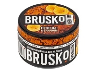 Фото  BRUSKO MEDIUM Печенье с бананом 250гр 