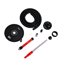 Фото 3 Кальян MISHA Ferra Red красный (без колбы) 