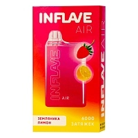 Фото  INFLAVE AIR Земляника Лимон (6000 затяжек) 
