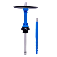 Фото 5 Кальян Alpha Hookah X blue matte (без колбы) 