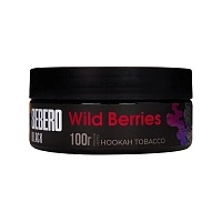 Фото  SEBERO Black с ароматом Дикие ягоды (Wild berries), 100 гр. 
