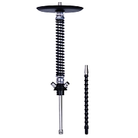 Фото 1 Кальян MAMAY CUSTOMS Coilovers хром-черный (без колбы) 