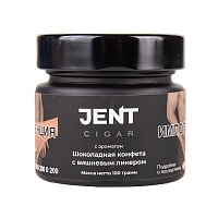 Фото  JENT Cigar с ароматом Шоколадная конфета с вишнёвым ликёром, 100 гр. 